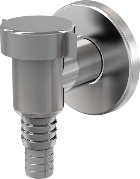 Сифон для стиральной машины наружный, пластик, хром AlcaPlast