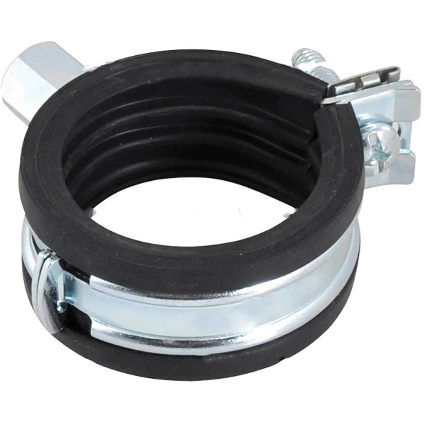 Хомут BISMAT Flash M8 1 1/2" (48-51 мм) 1 винт. с уплотн. epdm, быстрый замок 