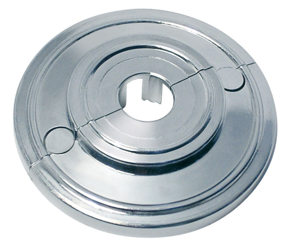 Пластиковая розетка под вентили LadyFAR, диаметр 16, серебро FAR