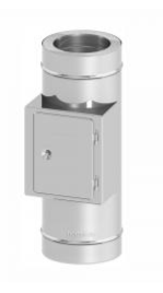 Ревизия D400 мм (с прямоугольным лючком и дверкой) Jeremias
