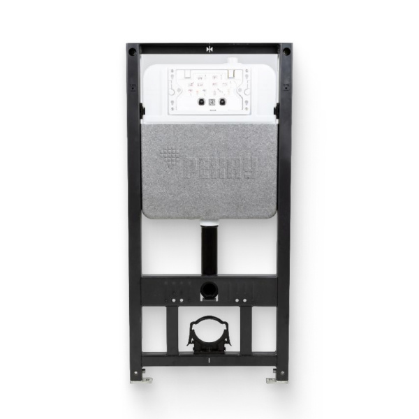 Инсталляция для подвесного унитаза РЕХАУ NOVAFLOW без кнопки, с бачком, креплением и звукоизоляцией