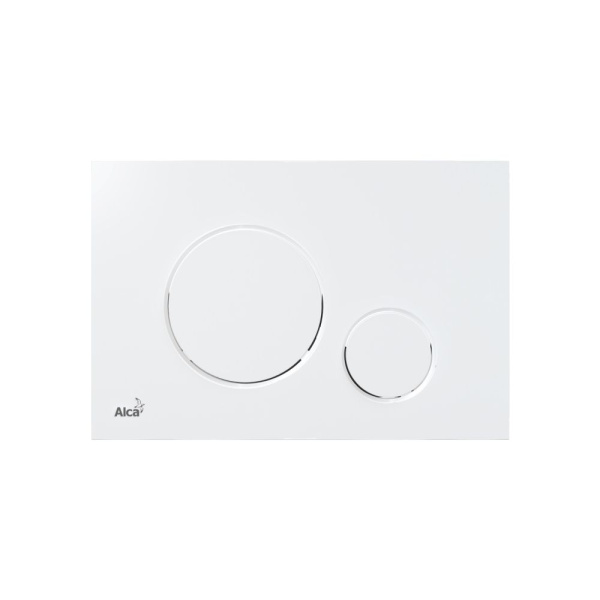 Кнопка смыва M670, пластик, белая