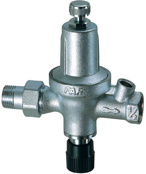Редуктор подпитки 1/2" НВ под манометр FAR