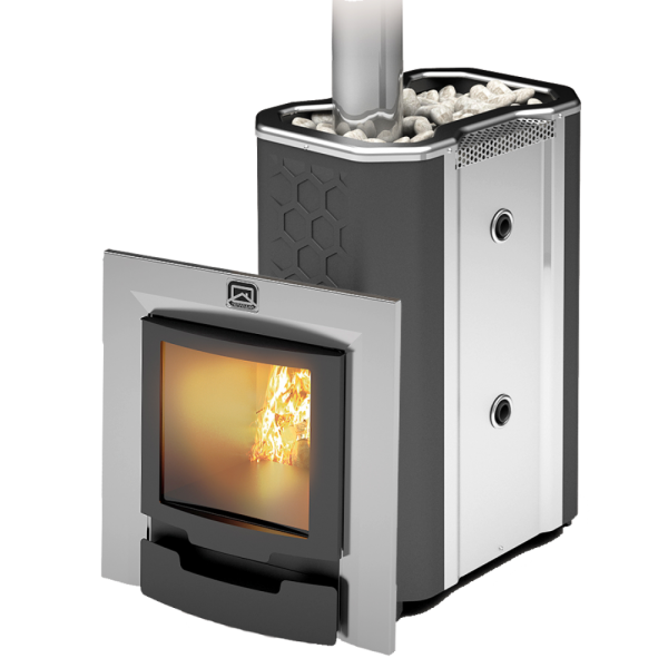 Печь для бани Сибирь-20 ЛРК Панорама (2.0)