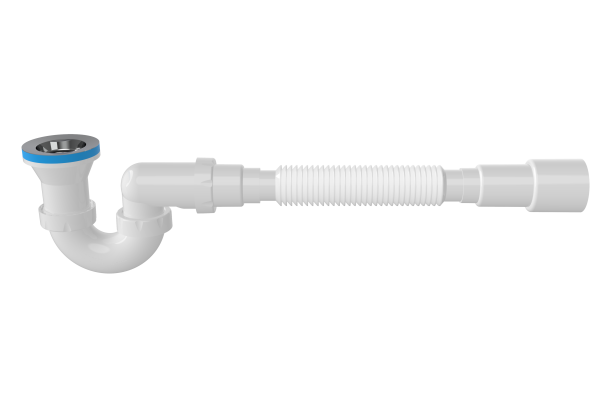 Сифон 1 1/2" 40/50 для душ.поддона, выпуск 70 мм NOVA Plastic