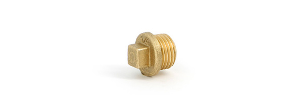 Заглушка НР 1/4" латунь UNI-FITT