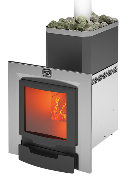 Печь для бани Русь-12 ЛНЗП Профи Панорама (1.1)