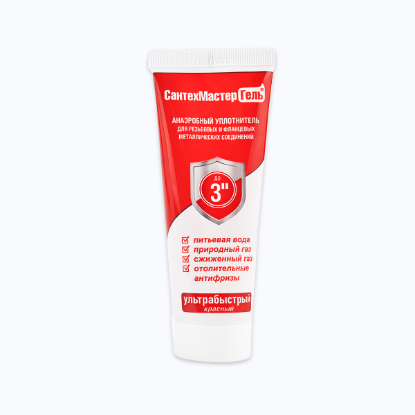 Гель анаэробный СантехМастер красный (60 гр.)