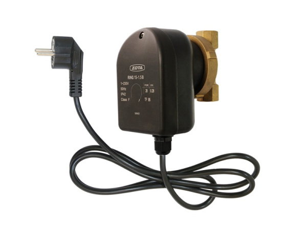 Насос циркул. ZOTA RING 15-1.5B (для ГВС)