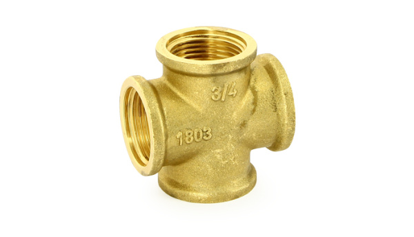 Крестовина ВР 1/2" (латунь) UNI-FITT