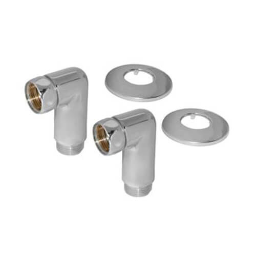 Соединение для полотенцесушителя 3/4"x3/4" ВН угловое (хром) TERMINUS