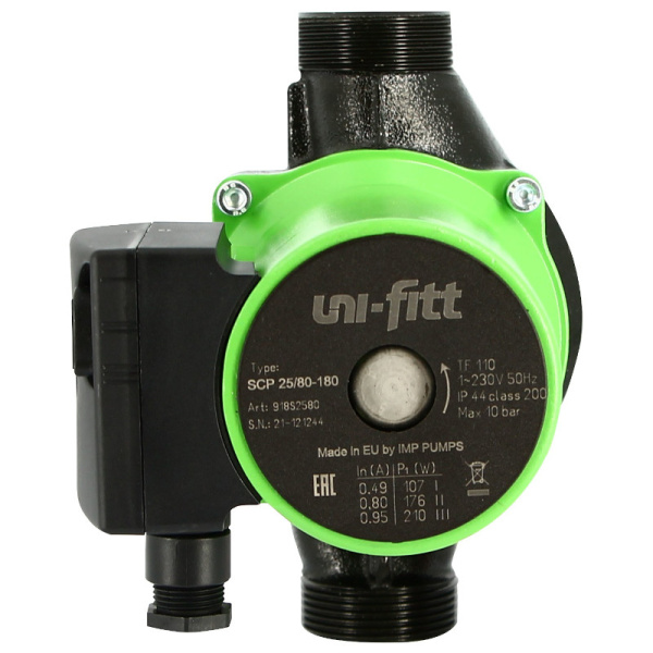 Насос циркуляционный UNI-FITT SCP 25/40 L=180  