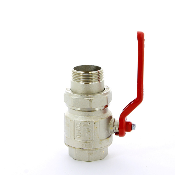 Кран шар.америк. 11/2" дл.руч.красная ITAP