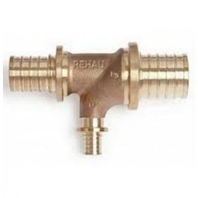Тройник 32x16x25 RX (бронза) REHAU
